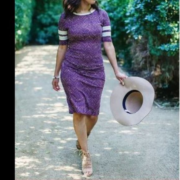 LuLaRoe Julia Dress - Picture 4 of 5